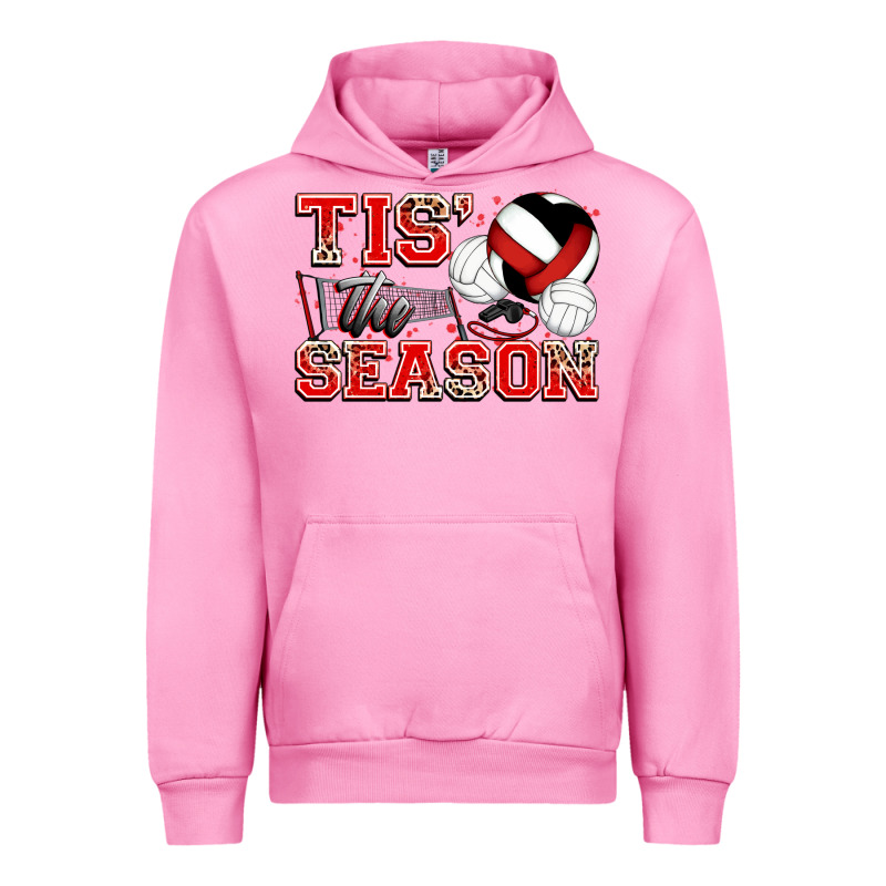 Tis' The Season Volleyball Urban Hoodie by Zillion Design Studio | Teevron