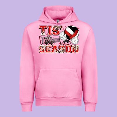 Tis' The Season Volleyball Urban Hoodie Designed By Zillion Design Studio