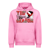 Fuchsia Pink tis' the season volleyball Urban Hoodie - Zillion Design Studio