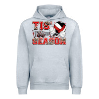 Heather Grey tis' the season volleyball Urban Hoodie - Zillion Design Studio