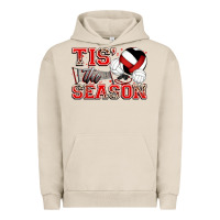 Pigment French Oak tis' the season volleyball Urban Hoodie - Zillion Design Studio