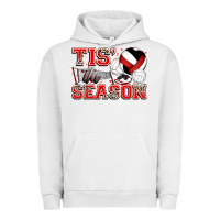 Pigment Lunar Rock tis' the season volleyball Urban Hoodie - Zillion Design Studio