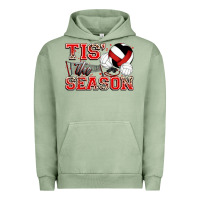 Pigment Oil Green tis' the season volleyball Urban Hoodie - Zillion Design Studio