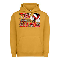 Pigment Peanut Butter tis' the season volleyball Urban Hoodie - Zillion Design Studio