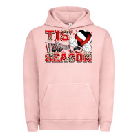 Pigment Salmon tis' the season volleyball Urban Hoodie - Zillion Design Studio