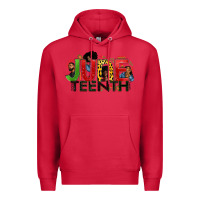 Cardinal JUNE TEENTH Premium Hoodie - Zillion Design Studio