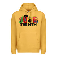 Mustard JUNE TEENTH Premium Hoodie - Zillion Design Studio