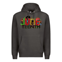 Smoke JUNE TEENTH Premium Hoodie - Zillion Design Studio