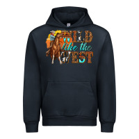 Navy wild like west Urban Hoodie - texasbilliewilder