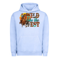 Pigment Grape Ice wild like west Urban Hoodie - texasbilliewilder