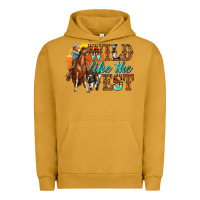 Pigment Peanut Butter wild like west Urban Hoodie - texasbilliewilder