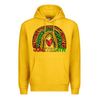 Lemon juneteenth rainbow Premium Hoodie - Zillion Design Studio