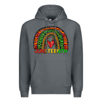 Rock juneteenth rainbow Premium Hoodie - Zillion Design Studio
