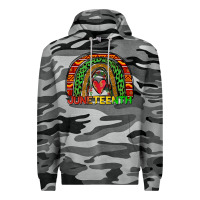 Slate Camo juneteenth rainbow Premium Hoodie - Zillion Design Studio
