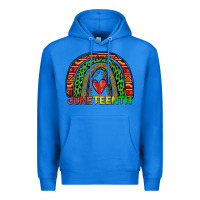 True Royal juneteenth rainbow Premium Hoodie - Zillion Design Studio
