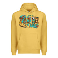 Antique Gold faith over fear Premium Hoodie - texasbilliewilder