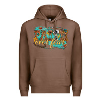 Chestnut faith over fear Premium Hoodie - texasbilliewilder