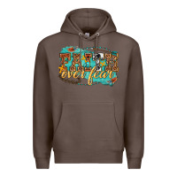Coffee faith over fear Premium Hoodie - texasbilliewilder