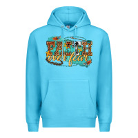 Ocean Blue faith over fear Premium Hoodie - texasbilliewilder