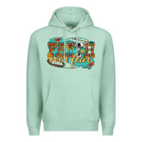 Seafoam faith over fear Premium Hoodie - texasbilliewilder