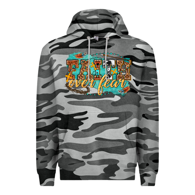 Faith Over Fear Premium Hoodie by texasbilliewilder | Teevron