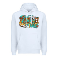 White faith over fear Premium Hoodie - texasbilliewilder