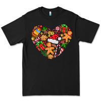 Black love Christmas  heart Premium Tee - CowhideDigitalArt