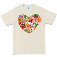 Bone love Christmas  heart Premium Tee - CowhideDigitalArt