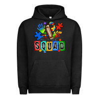 Pigment Black american football support squad autism Urban Hoodie - Zillion Design Studio