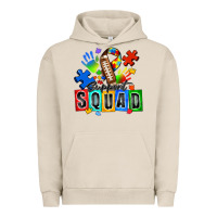 Pigment French Oak american football support squad autism Urban Hoodie - Zillion Design Studio