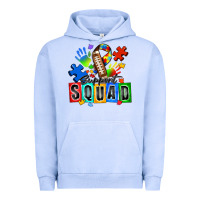 Pigment Grape Ice american football support squad autism Urban Hoodie - Zillion Design Studio