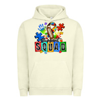 Pigment Pistachio american football support squad autism Urban Hoodie - Zillion Design Studio