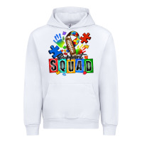 White american football support squad autism Urban Hoodie - Zillion Design Studio
