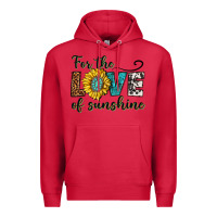 Cardinal for the love of sunshine Premium Hoodie - texasbilliewilder