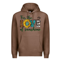 Chestnut for the love of sunshine Premium Hoodie - texasbilliewilder