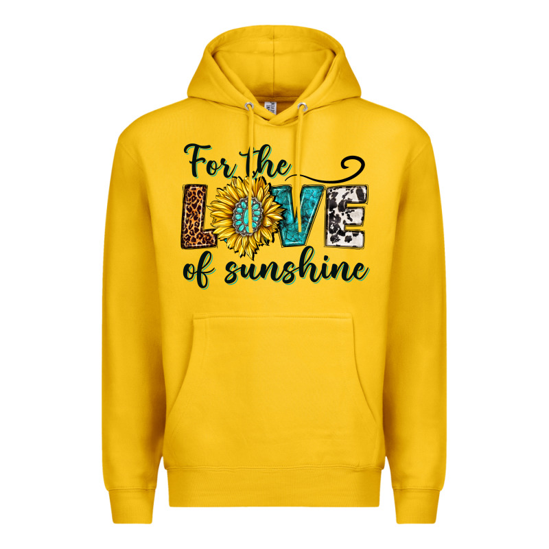 For The Love Of Sunshine Premium Hoodie by texasbilliewilder | Teevron