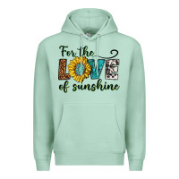 Seafoam for the love of sunshine Premium Hoodie - texasbilliewilder