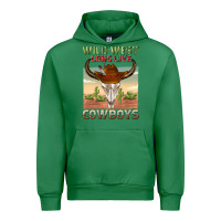 Emerald wild west long live cowboys Urban Hoodie - texasbilliewilder