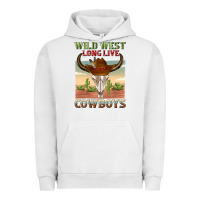 Pigment Lunar Rock wild west long live cowboys Urban Hoodie - texasbilliewilder