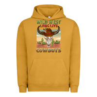 Pigment Peanut Butter wild west long live cowboys Urban Hoodie - texasbilliewilder