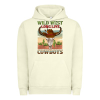 Pigment Pistachio wild west long live cowboys Urban Hoodie - texasbilliewilder