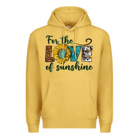 Antique Gold for the love of sunshine Premium Hoodie - texasbilliewilder