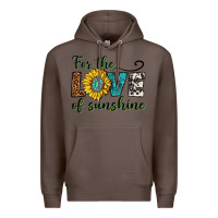 Coffee for the love of sunshine Premium Hoodie - texasbilliewilder