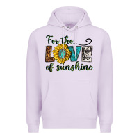 Lilac for the love of sunshine Premium Hoodie - texasbilliewilder