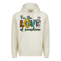 Oatmeal Heather for the love of sunshine Premium Hoodie - texasbilliewilder