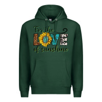 Sports Green for the love of sunshine Premium Hoodie - texasbilliewilder
