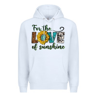 White for the love of sunshine Premium Hoodie - texasbilliewilder