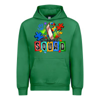 Emerald baseball support squad autism Urban Hoodie - Zillion Design Studio