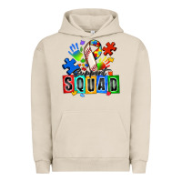 Pigment French Oak baseball support squad autism Urban Hoodie - Zillion Design Studio