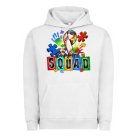 Pigment Lunar Rock baseball support squad autism Urban Hoodie - Zillion Design Studio